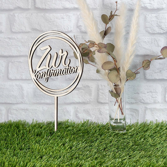 Cake-Topper zur Konfirmation – Motiv 5